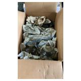 VINTAGE OIL LAMPS - BASES AND GLOBES