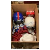 FOOTBALL HELMETS, JERSEYS, PANTS, ETC