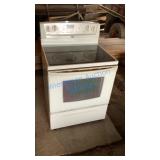 WHIRLPOOL GLASS TOP ELECTRIC STOVE/OVEN