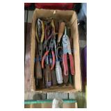 VARIOUS PLIERS AND SCREWDRIVERS