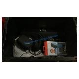 TOTE WITH MISC ELECTRONICS