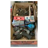 SANDER, DRILLS, STIHL OIL, BRACE BITS, ETC
