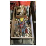 WRENCHES, SNAP RING PLIERS, NAILS, ETC