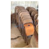 20 METAL FOLDING CHAIRS