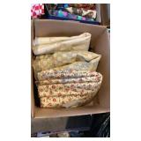 FABRIC - 3 STYLES, 25 YARDS TOTAL