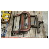 LARGE C CLAMPS (3)