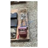 TROLLING MOTOR, DIP NET, COLEMAN LANTERN