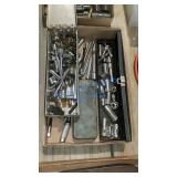 VARIOUS SOCKETS, RATCHETS, EXTENSIONS, ETC