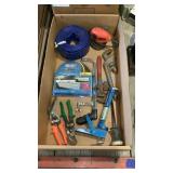 TIN SNIPS, PIPE WRENCHES, SANDER, MISC