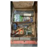 PRY BAR, MALLET, ZIP TIES, MISC