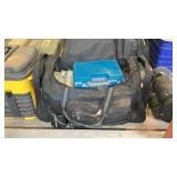 FISHING TACKLE TOTE BAG WITH ORGANIZERS