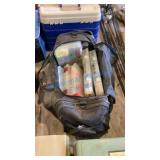 FISHING TACKLE BAG AND CONTENTS