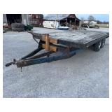 2003 FLATBED TRAILER 18ft BED - TITLE