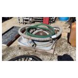 SUCTION (2) AND DISCHARGE (1) HOSES / TRASH HOSES