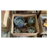 SCREWS, BOLT AND COPPER NAILS