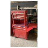 CRAFTSMAN CHEST TOOLBOX WITH SIDE TRAY