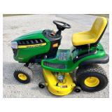 JOHN DEERE D140 RIDING MOWER