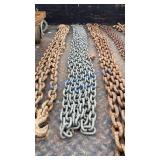 LOG CHAIN WITH TWO HOOKS - APPROXIMATELY 20+FT