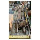 DOUBLE TREE, SINGLE TREE AND CORN SHELLER