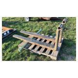 TELE-HANDLER 60in FORKS WITH CROSS BAR