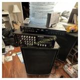 karaoke machine amp and speakers