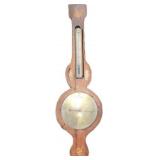 Antique Wooden Barometer by M. Fontana, 36ï¿½10.5 In