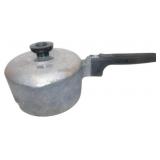 Magnalite 1.5 Quart Saucepan with Lid and Black Ha