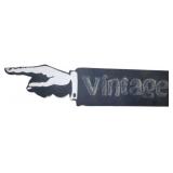 Vintage Hand-Shaped Chalkboard Sign With ï¿½Vintageï¿½