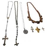 Religious Necklaces, Crosses, and Pendants
