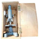 Vintage SPI Optical Microscope in Original 5.5x5x1