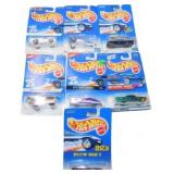 8 Hot Wheels Die-Cast Cars in Original Packaging