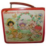 1981 Aladdin Strawberry Shortcake Tin Lunchbox wit