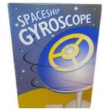 Spaceship Gyroscope With Stand and Guide Book