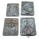 Vintage Mattel Creepy Crawlers Metal Molds (1960s)