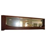 Vintage Wall Mirror with Wooden Frame & Shelf, 48�