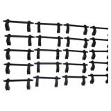 20 Black Drawer Pulls, 4.25�1.75 Inches, Decorativ