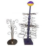 Metal Display Stands, Including LSU-Themed Rotatin