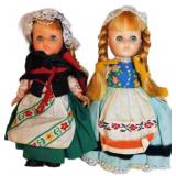 7.5´´ Vogue Ginny Dolls in Traditional Costumes, C