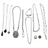 Necklaces, Bracelets, and Accessories in Mixed Met