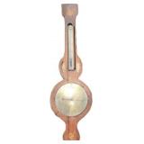 Antique Wooden Barometer by M. Fontana, 36�10.5 In
