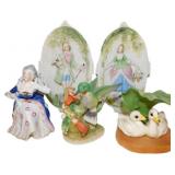 Porcelain Figurines and Plaques (Occupied Japan, L