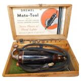Vintage Dremel Moto-Tool Model No. 2 in Wooden Box