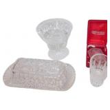 Miscellaneous Crystal Set: Ornament, Toothpick Hol