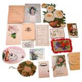 Antique Collection of Ephemera: Easter, Christmas,