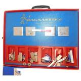 Vintage Magnastiks No. 510 Magnetic Toy Set by The