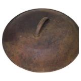 Cast Iron Self Bastinh Lid with Handle, 10.25 Inch