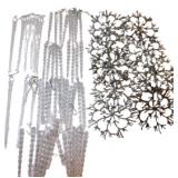 Metal, Glass, and Acrylic Decoration Pieces