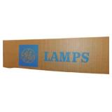 30 GE Quartzline 10´´ Lamps in Original Plastic Tu