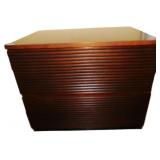 Wooden Filing Cabinet with Ribbed Design, 36´´x24�