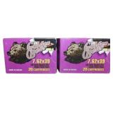 163/91 2 Golden Bear 7.62 x 39 123 Grain Bimetal F